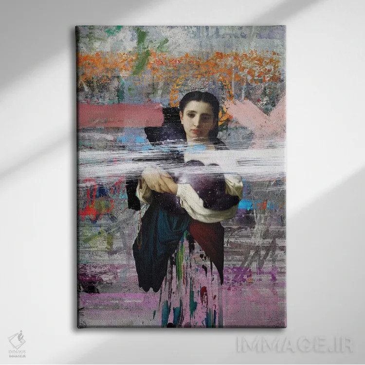 تابلو دکوراتیو مادر اثر خوزه لوئیس گوئررو - نمای روبهرو روی دیوار