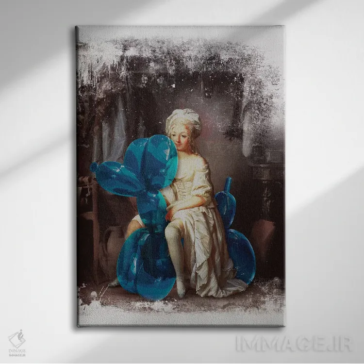 تابلو دکوراتیو حیوان خانگی اثر خوزه لوئیس گوئررو - نمای روبهرو روی دیوار