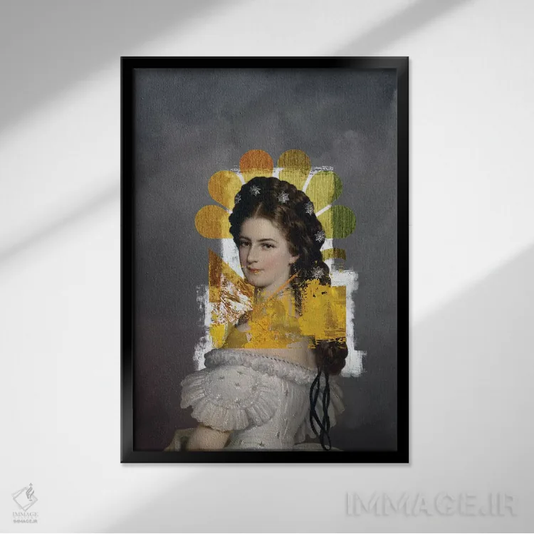 تابلو دکوراتیو آرامش اثر خوزه لوئیس گوئررو - نمای قابدار مشکی