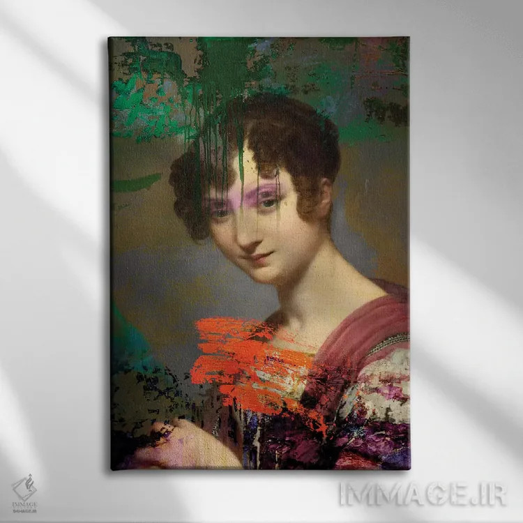 تابلو دکوراتیو خرابکاری اثر خوزه لوئیس گوئررو - نمای روبهرو روی دیوار