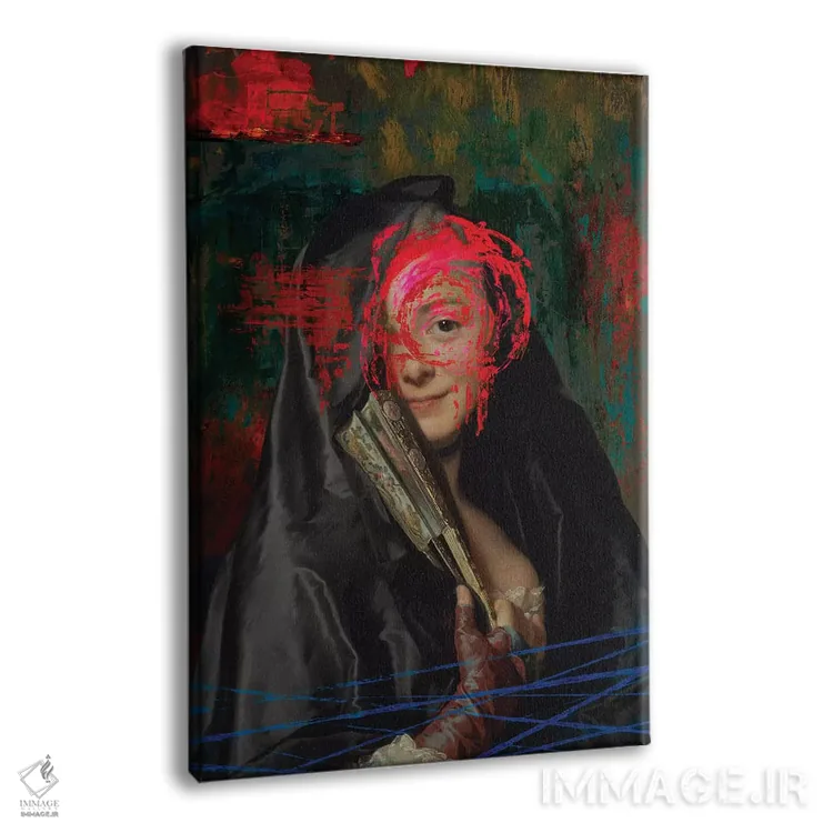 تابلو دکوراتیو خرابکاری اثر خوزه لوئیس گوئررو - نمای پرسپکتیو محصول