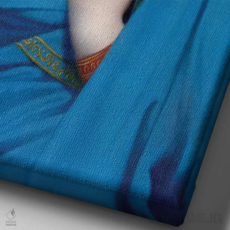 تابلو دکوراتیو کودک ستاره ای اثر خوزه لوئیس گوئررو - نمای نزدیک بافت بوم