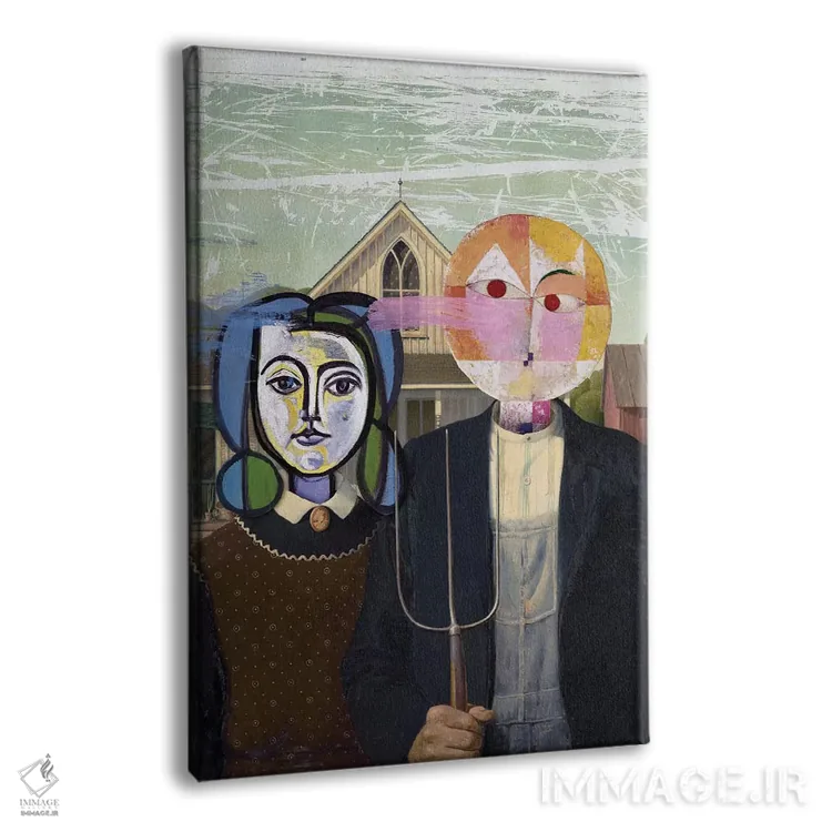 تابلو دکوراتیو ونوس و مارس اثر خوزه لوئیس گوئررو - نمای پرسپکتیو محصول