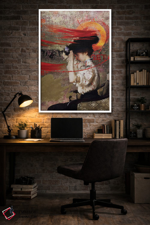 تابلو دکوراتیو کلاه اثر خوزه لوئیس گوئررو - D3W