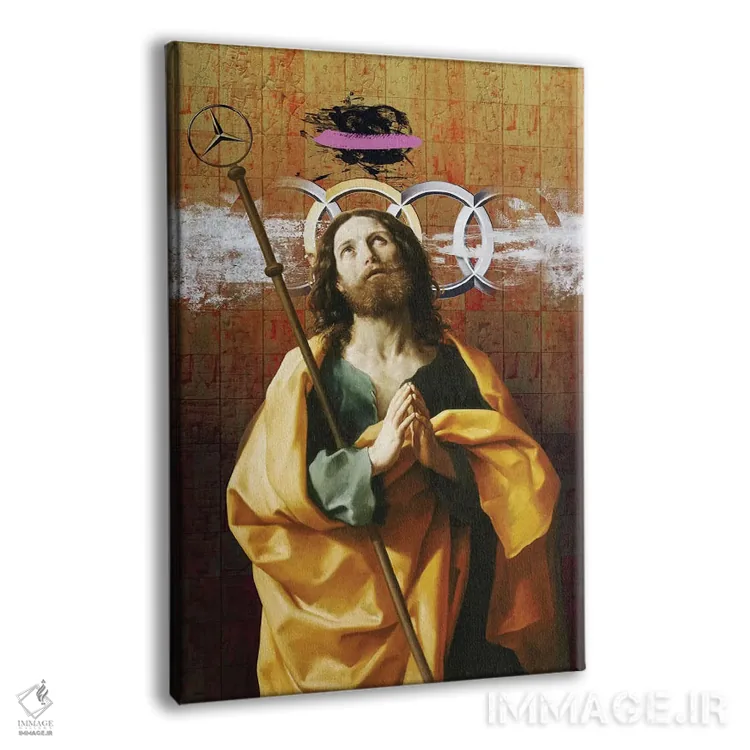 تابلو دکوراتیو پرستش اثر خوزه لوئیس گوئررو - نمای پرسپکتیو محصول