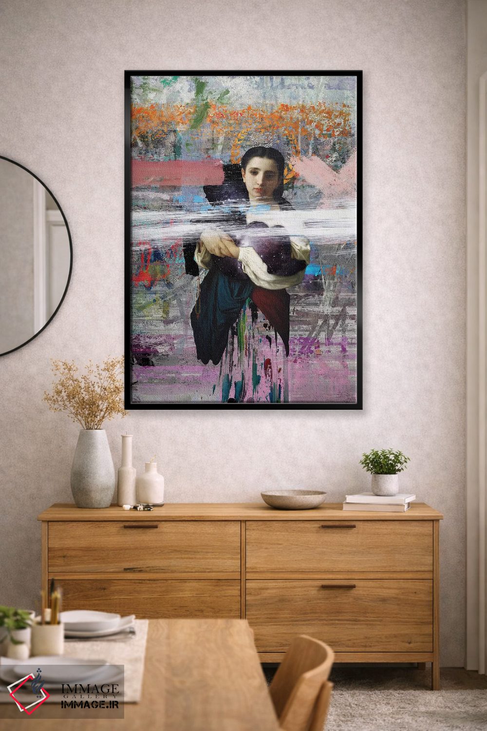 تابلو دکوراتیو مادر اثر خوزه لوئیس گوئررو - D1B