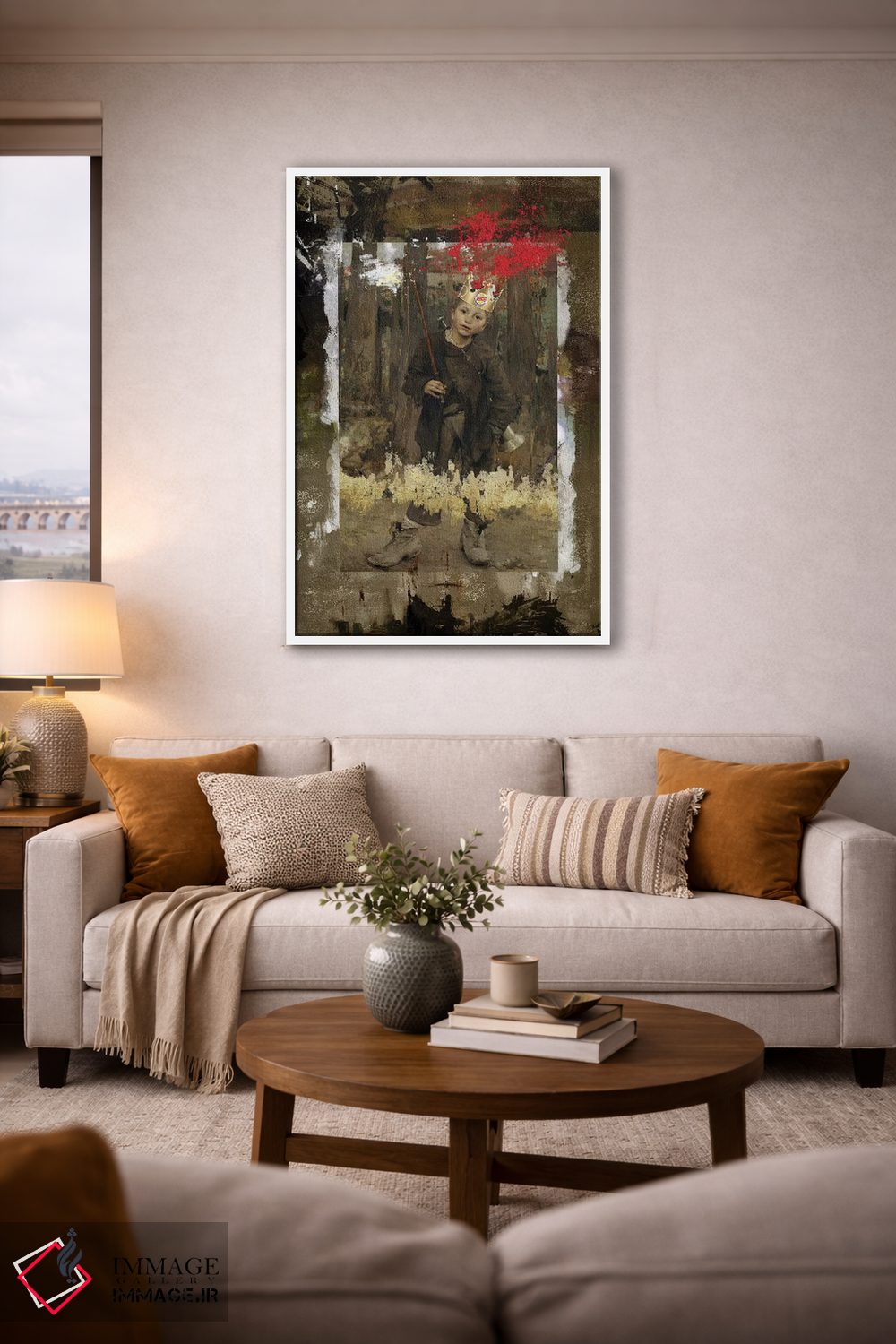 تابلو دکوراتیو پادشاه اثر خوزه لوئیس گوئررو - D2W