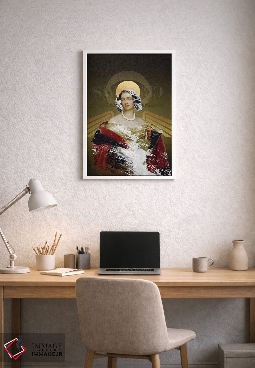 تابلو دکوراتیو چگونه یک موجود الهی بسازیم اثر خوزه لوئیس گوئررو - D1W