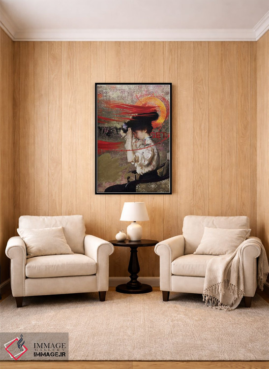 تابلو دکوراتیو کلاه اثر خوزه لوئیس گوئررو - D4B