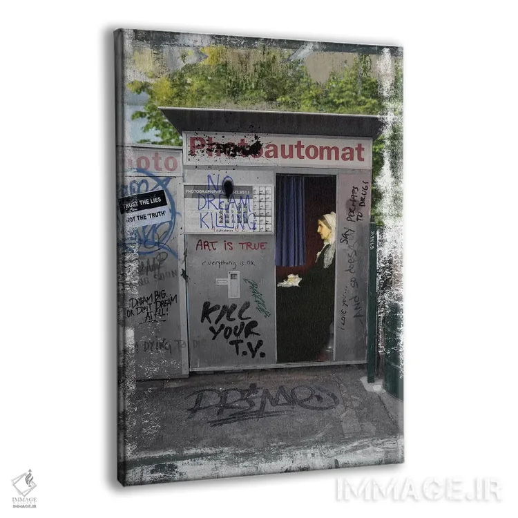 تابلو دکوراتیو اتومات اثر خوزه لوئیس گوئررو - نمای پرسپکتیو محصول