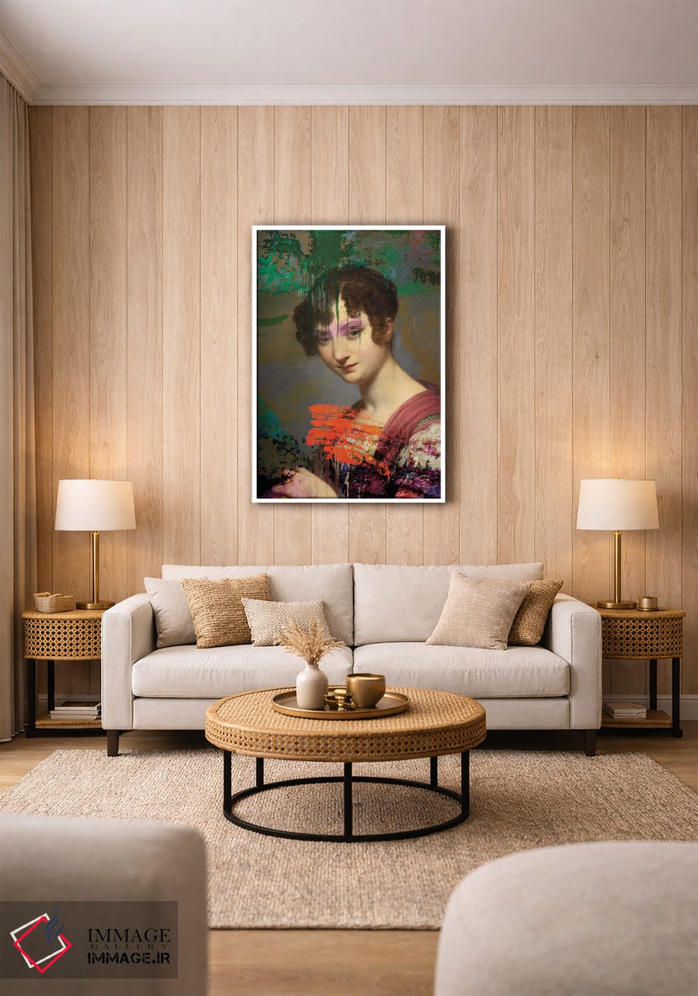 تابلو دکوراتیو خرابکاری اثر خوزه لوئیس گوئررو - D1W