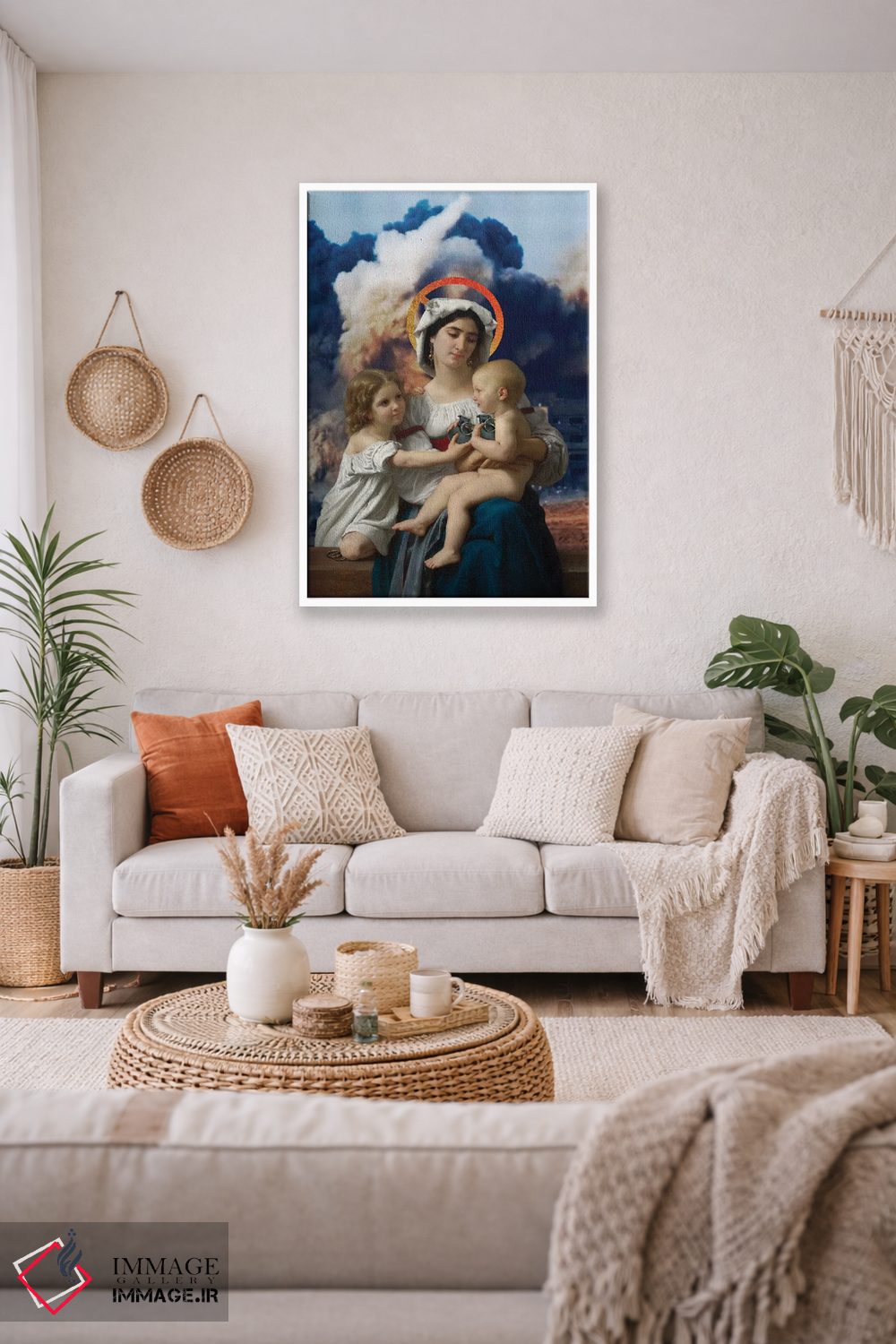 تابلو دکوراتیو نارنجک دستی اثر خوزه لوئیس گوئررو - D2W