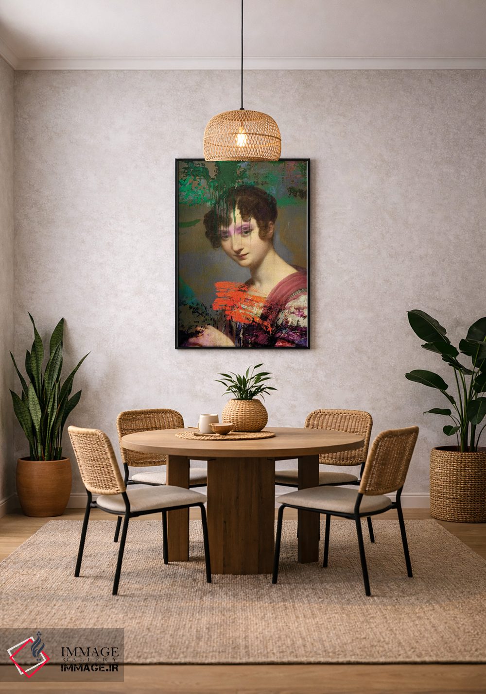 تابلو دکوراتیو خرابکاری اثر خوزه لوئیس گوئررو - D4B