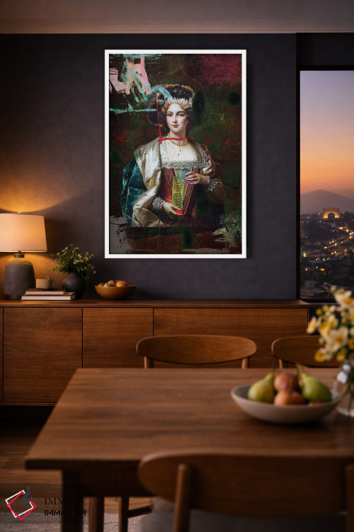 تابلو دکوراتیو اسلینکی اثر خوزه لوئیس گوئررو - D3W