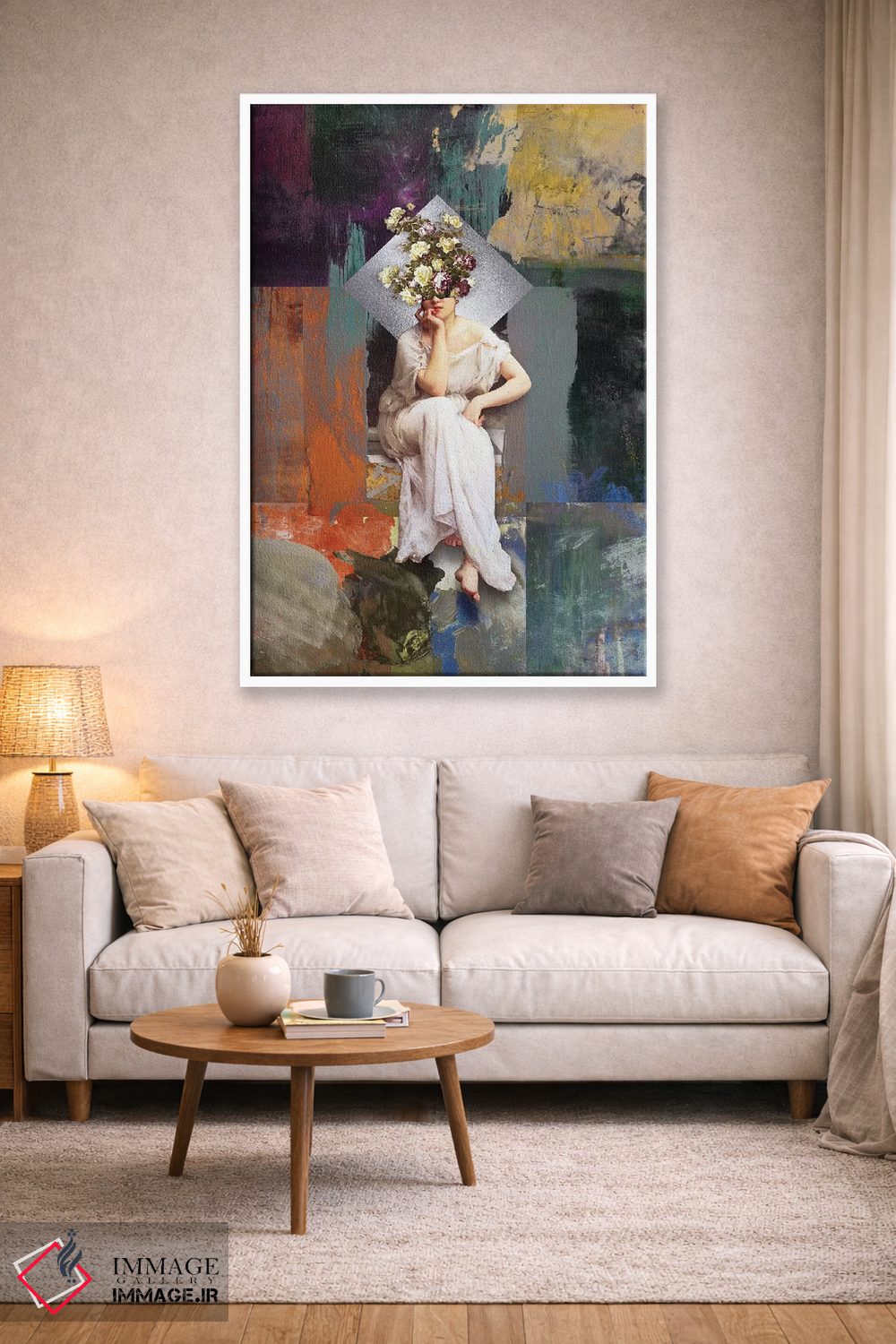 تابلو دکوراتیو به یاد تو اثر خوزه لوئیس گوئررو - D3W
