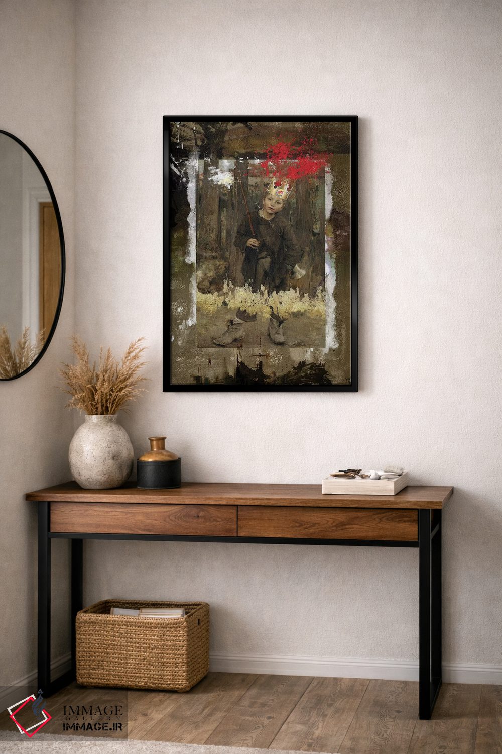 تابلو دکوراتیو پادشاه اثر خوزه لوئیس گوئررو - D4B