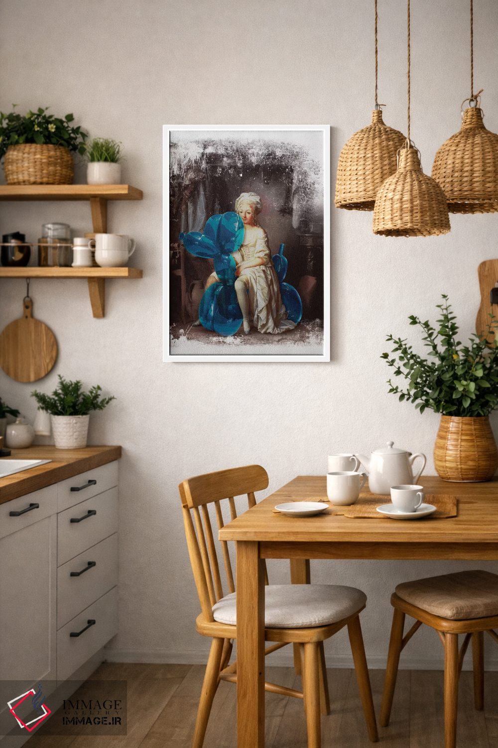 تابلو دکوراتیو حیوان خانگی اثر خوزه لوئیس گوئررو - D2W