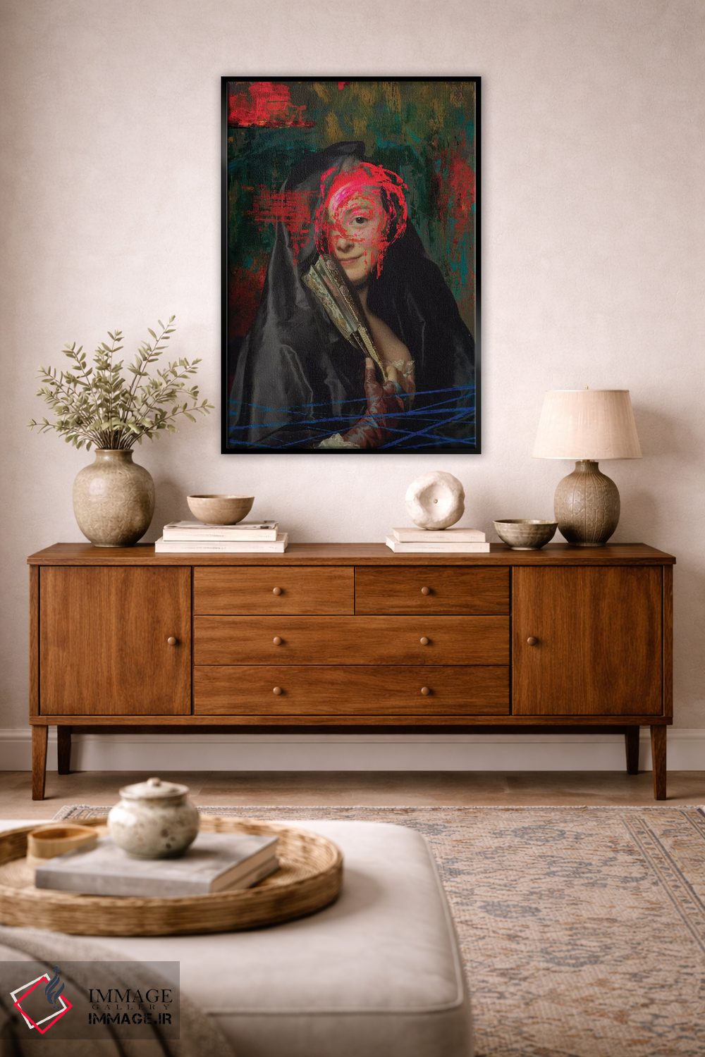 تابلو دکوراتیو خرابکاری اثر خوزه لوئیس گوئررو - D3B