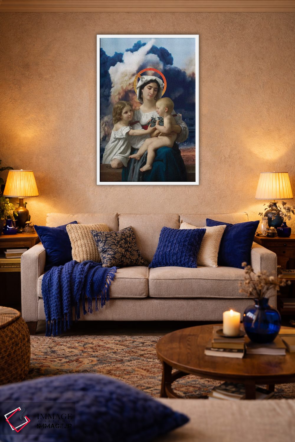 تابلو دکوراتیو نارنجک دستی اثر خوزه لوئیس گوئررو - D4W