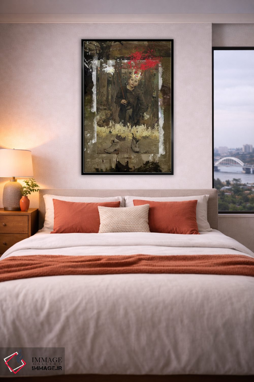 تابلو دکوراتیو پادشاه اثر خوزه لوئیس گوئررو - D6B