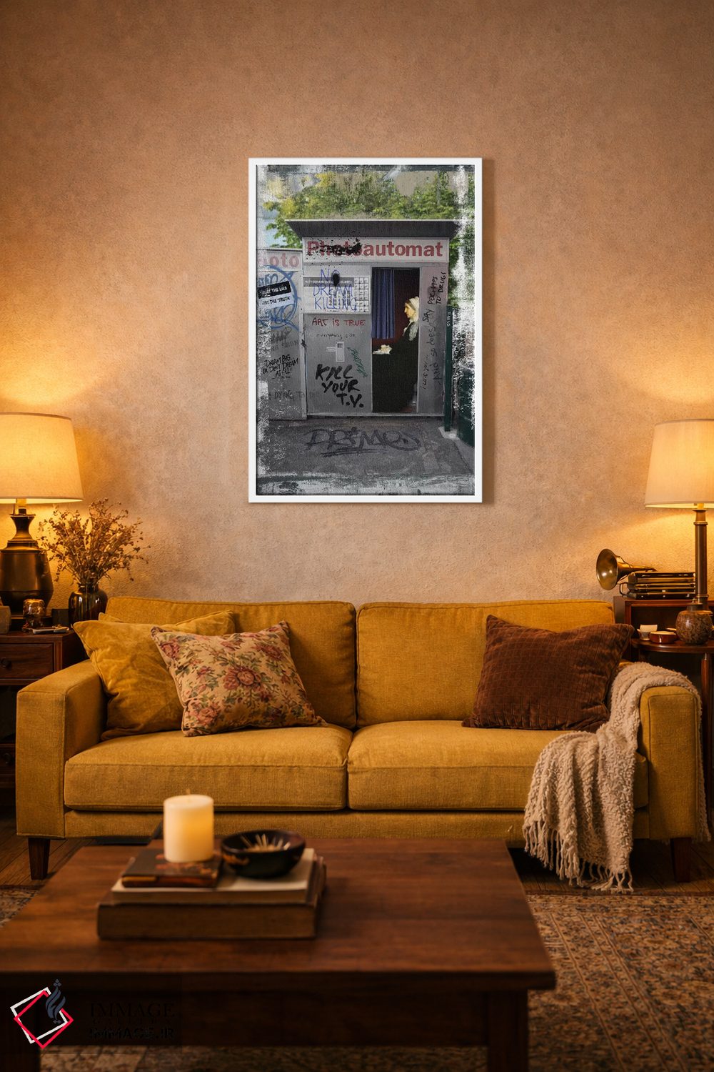 تابلو دکوراتیو اتومات اثر خوزه لوئیس گوئررو - D3W