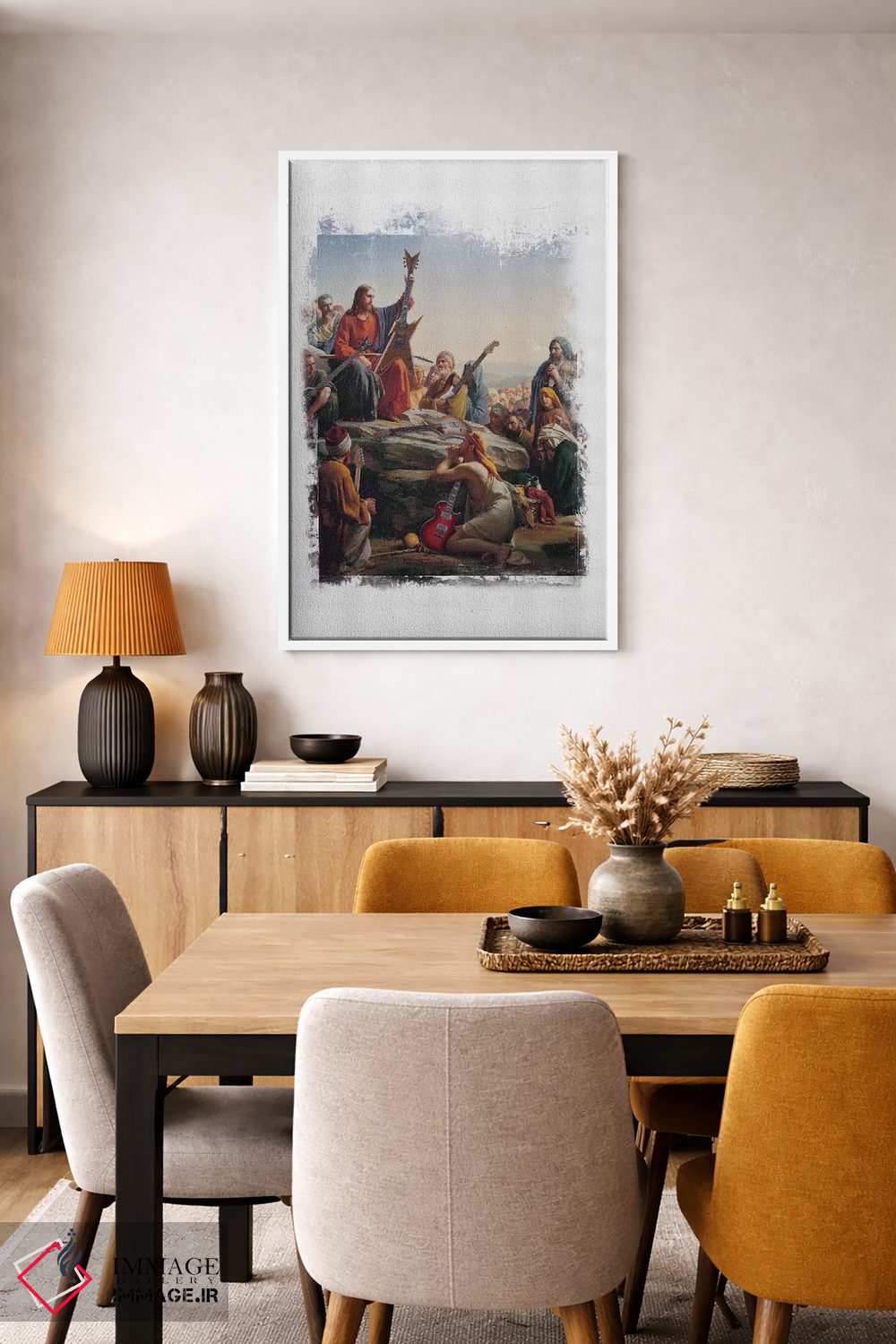 تابلو دکوراتیو عیسی فوق العاده است اثر خوزه لوئیس گوئررو - D5W