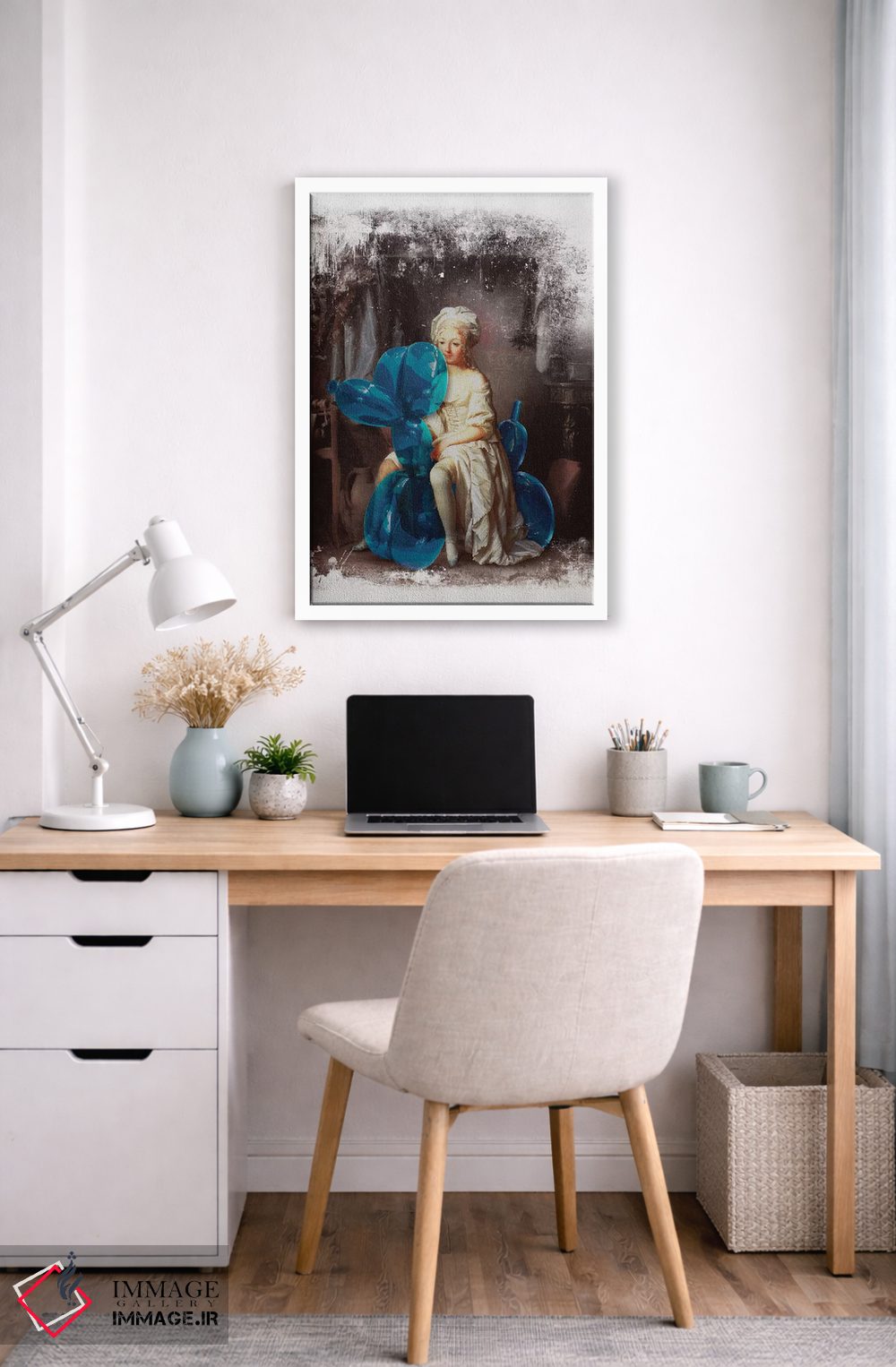 تابلو دکوراتیو حیوان خانگی اثر خوزه لوئیس گوئررو - D6W