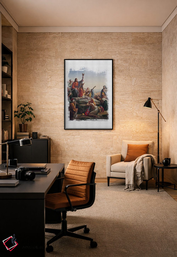 تابلو دکوراتیو عیسی فوق العاده است اثر خوزه لوئیس گوئررو - D6B