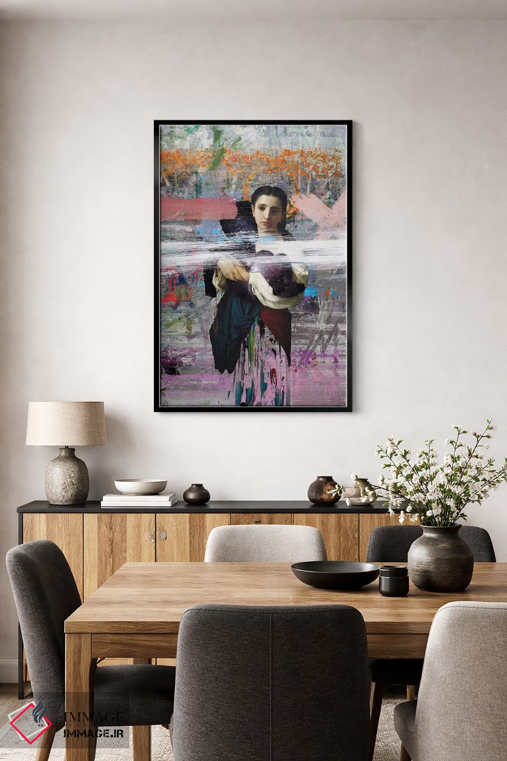 تابلو دکوراتیو مادر اثر خوزه لوئیس گوئررو - D6B