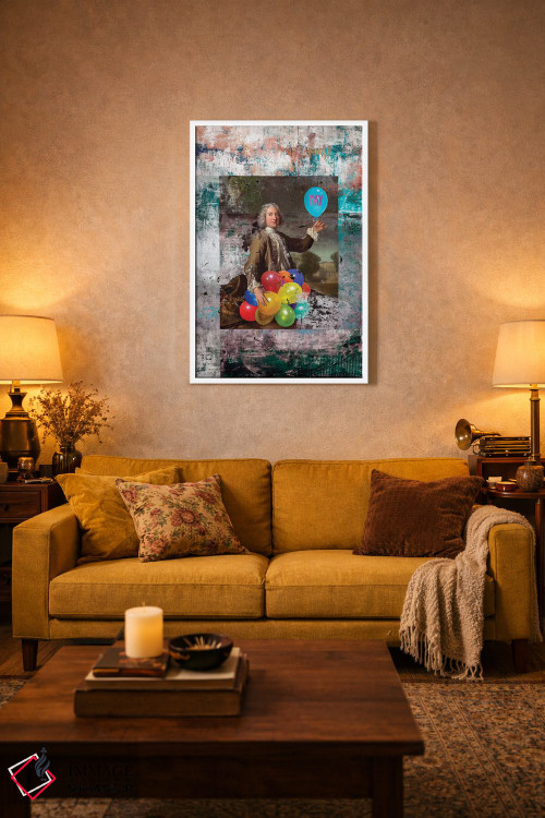 تابلو دکوراتیو هورا اثر خوزه لوئیس گوئررو - D1W