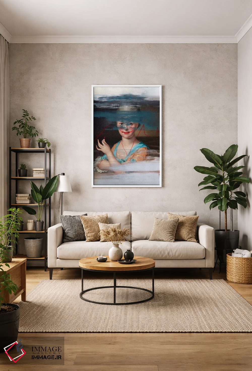 تابلو دکوراتیو خوشبختی فوری اثر خوزه لوئیس گوئررو - D1W