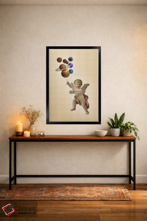 تابلو دکوراتیو فرشته اثر خوزه لوئیس گوئررو - D5B