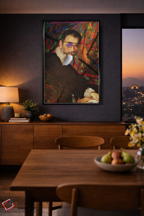 تابلو دکوراتیو دزد دریایی اثر خوزه لوئیس گوئررو - D1B