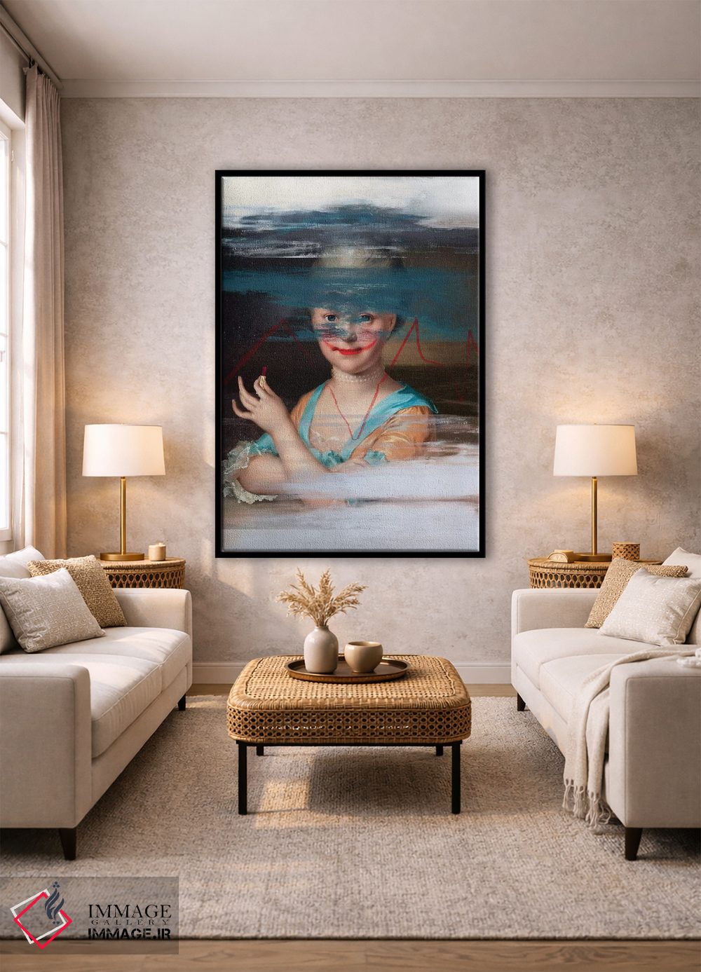 تابلو دکوراتیو خوشبختی فوری اثر خوزه لوئیس گوئررو - D2B