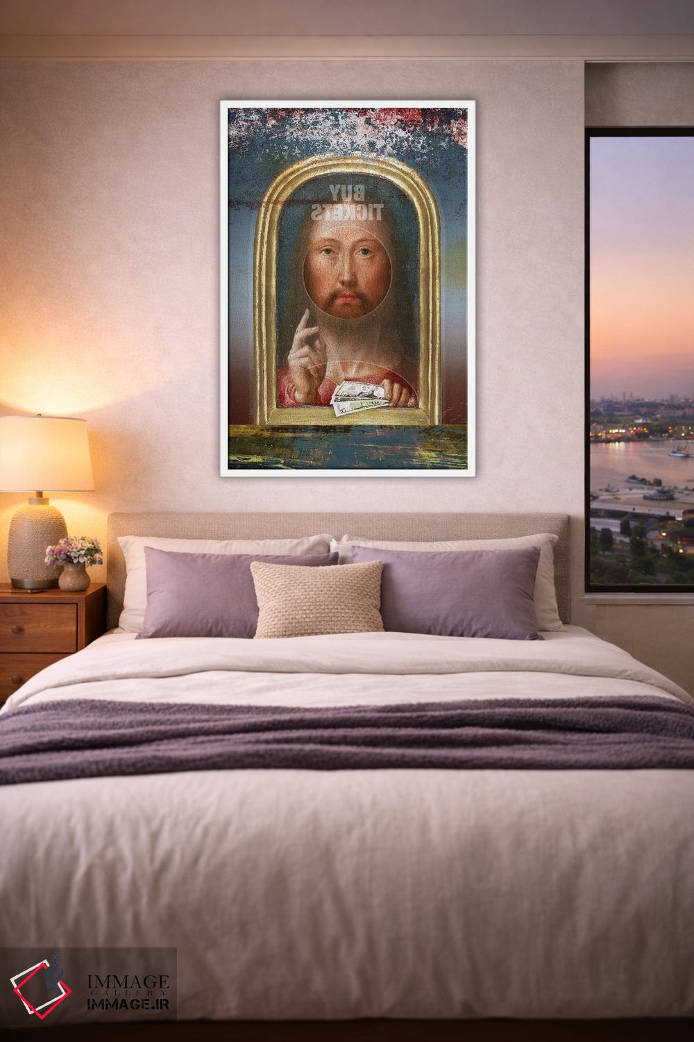 تابلو دکوراتیو دو عدد لطفا اثر خوزه لوئیس گوئررو - D3W