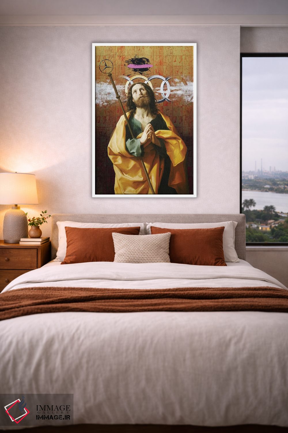 تابلو دکوراتیو پرستش اثر خوزه لوئیس گوئررو - D4W