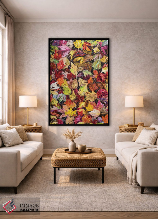 تابلو دکوراتیو پاییز فرو افتاده اثر جری لی کرک - D1B