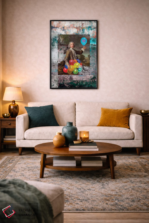 تابلو دکوراتیو هورا اثر خوزه لوئیس گوئررو - D5B