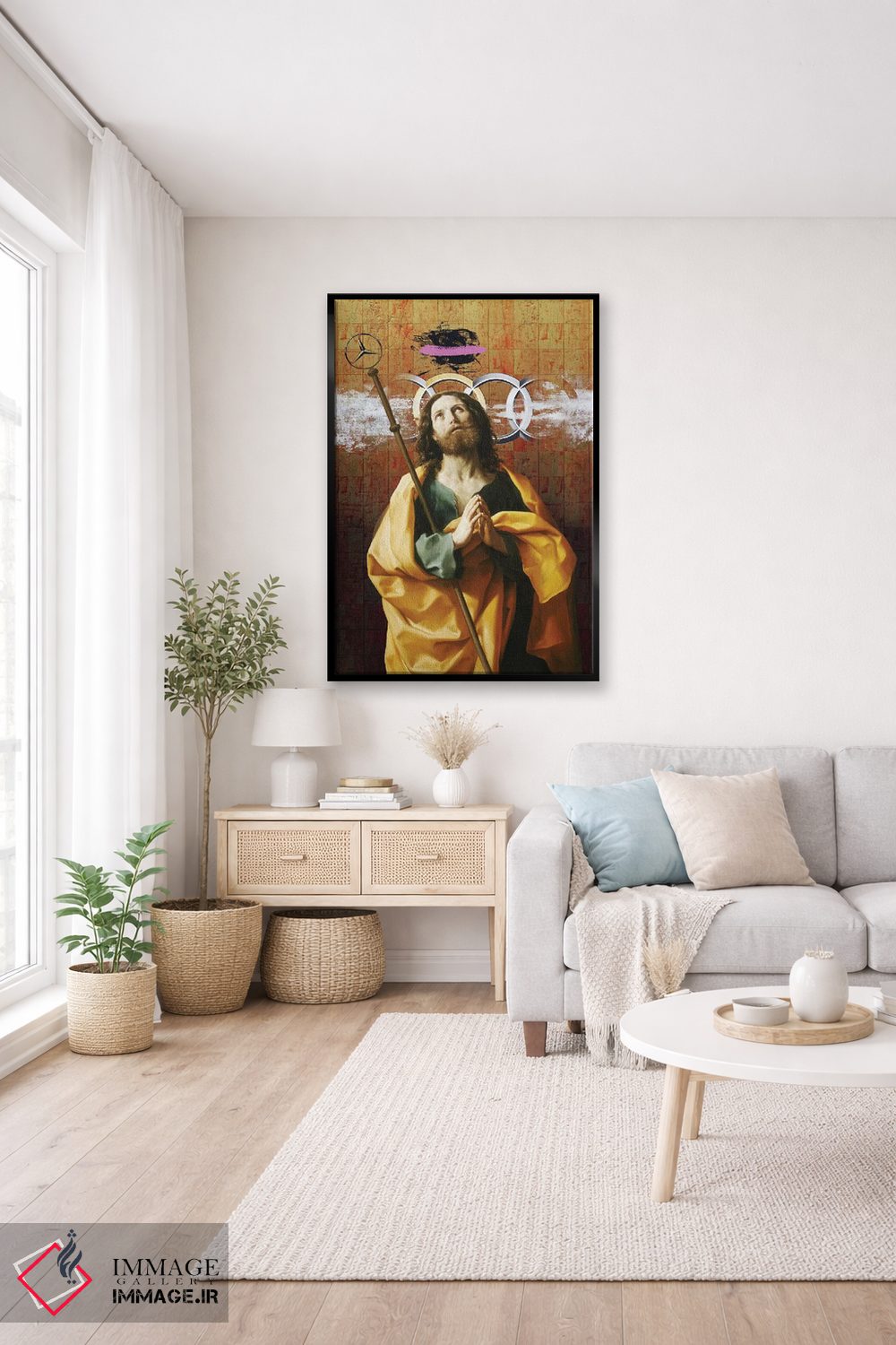 تابلو دکوراتیو پرستش اثر خوزه لوئیس گوئررو - D5B