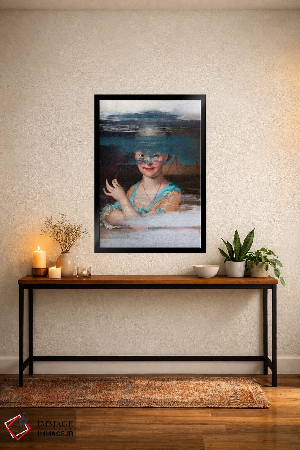 تابلو دکوراتیو خوشبختی فوری اثر خوزه لوئیس گوئررو - D5B