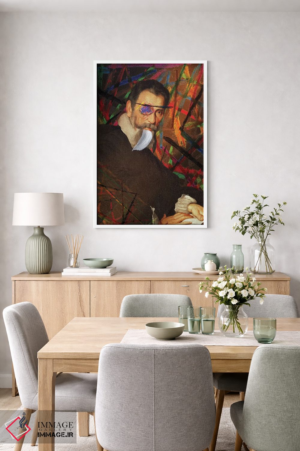 تابلو دکوراتیو دزد دریایی اثر خوزه لوئیس گوئررو - D6W