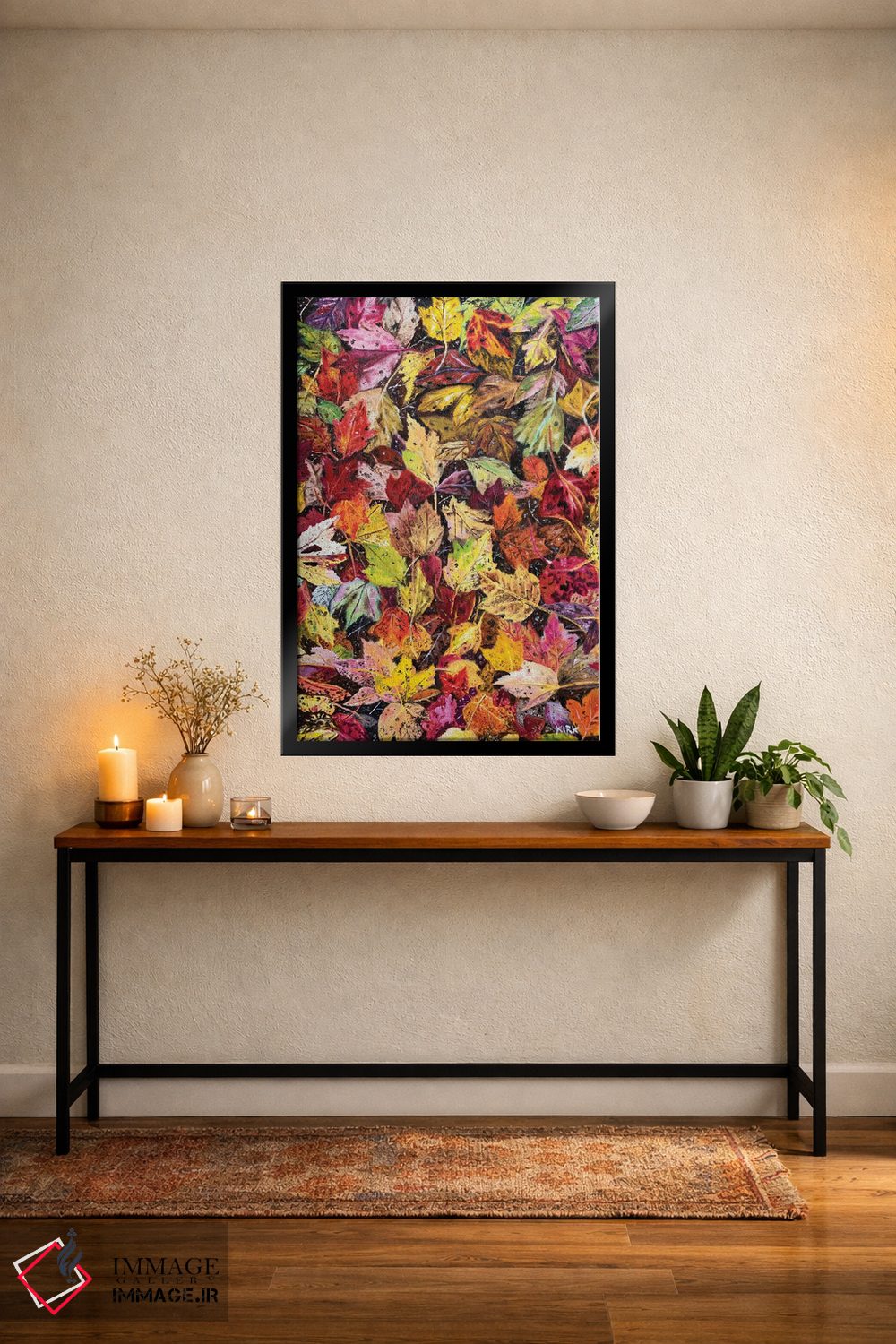 تابلو دکوراتیو پاییز فرو افتاده اثر جری لی کرک - D4B