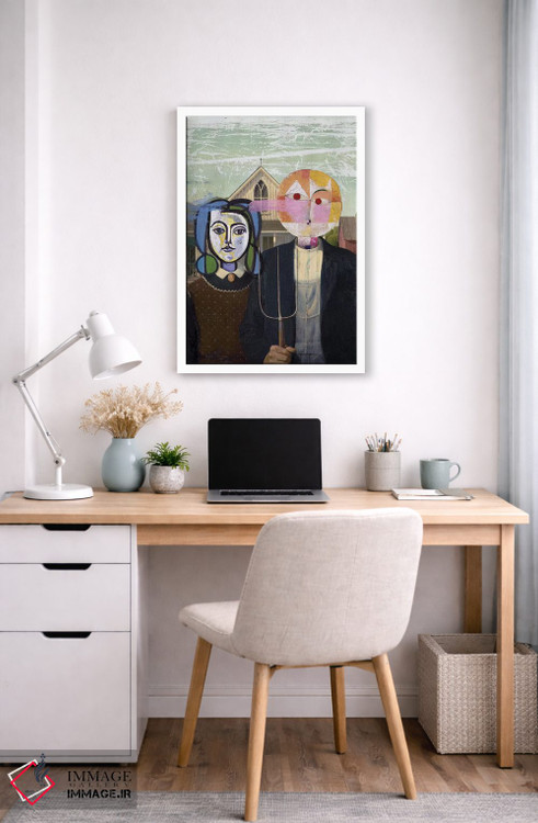 تابلو دکوراتیو ونوس و مارس اثر خوزه لوئیس گوئررو - D5W