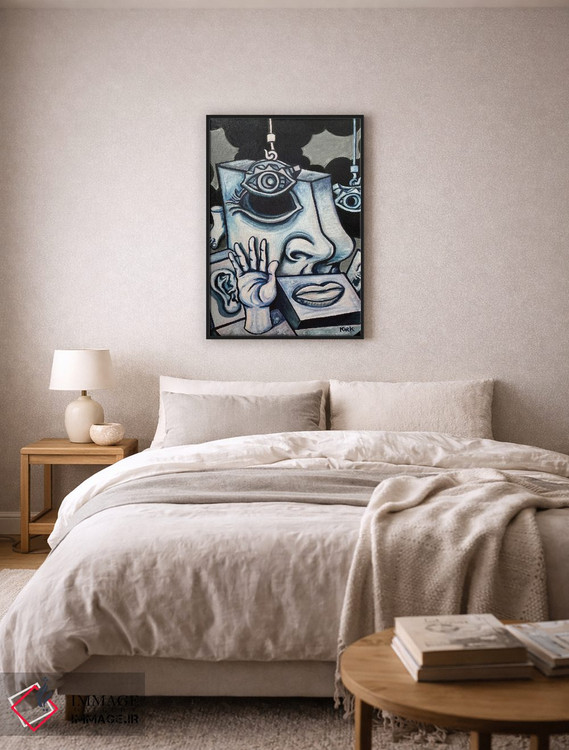 تابلو دکوراتیو نیاز به مونتاژ اثر جری لی کرک - D6B