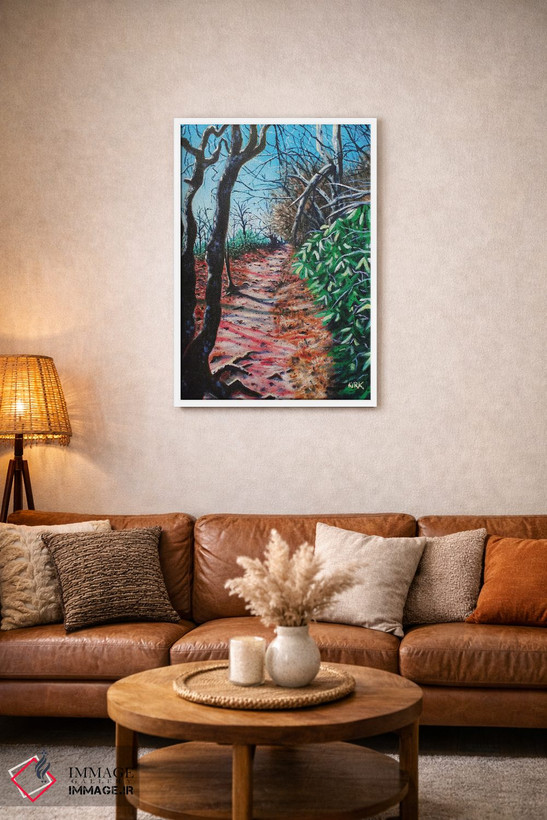 تابلو دکوراتیو مسیر پیاده روی در کوه گرندفادر اثر جری لی کرک - D2W