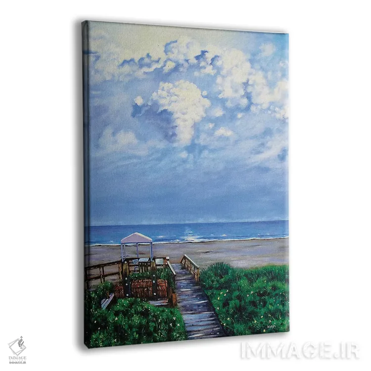 تابلو دکوراتیو پس از طوفان اثر جری لی کرک - نمای پرسپکتیو محصول