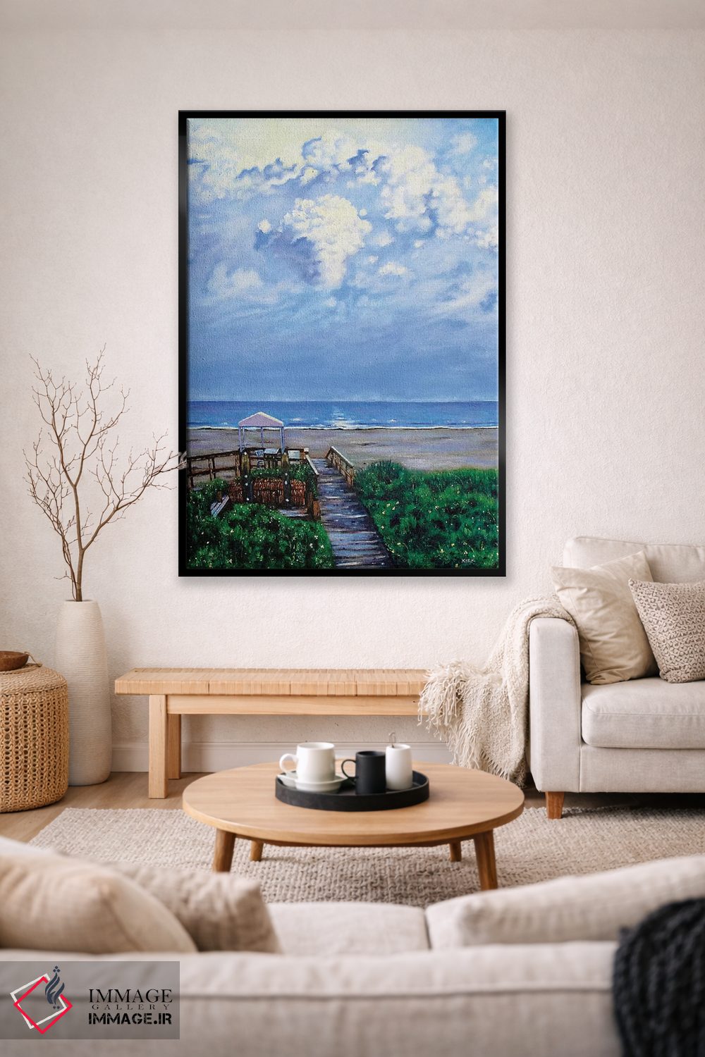 تابلو دکوراتیو پس از طوفان اثر جری لی کرک - D1B