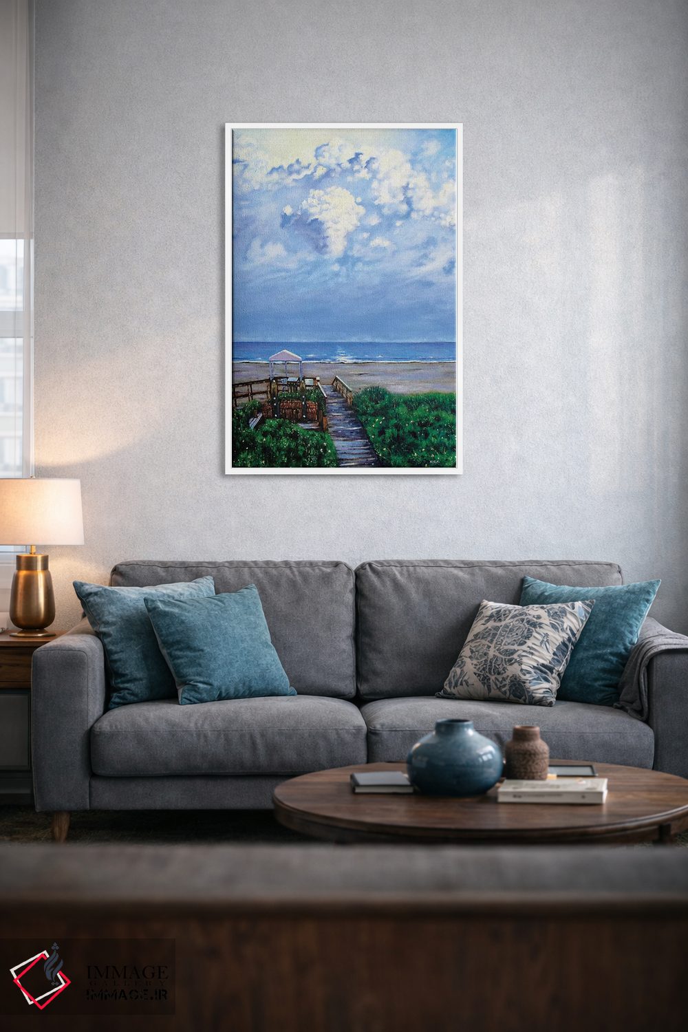 تابلو دکوراتیو پس از طوفان اثر جری لی کرک - D4W