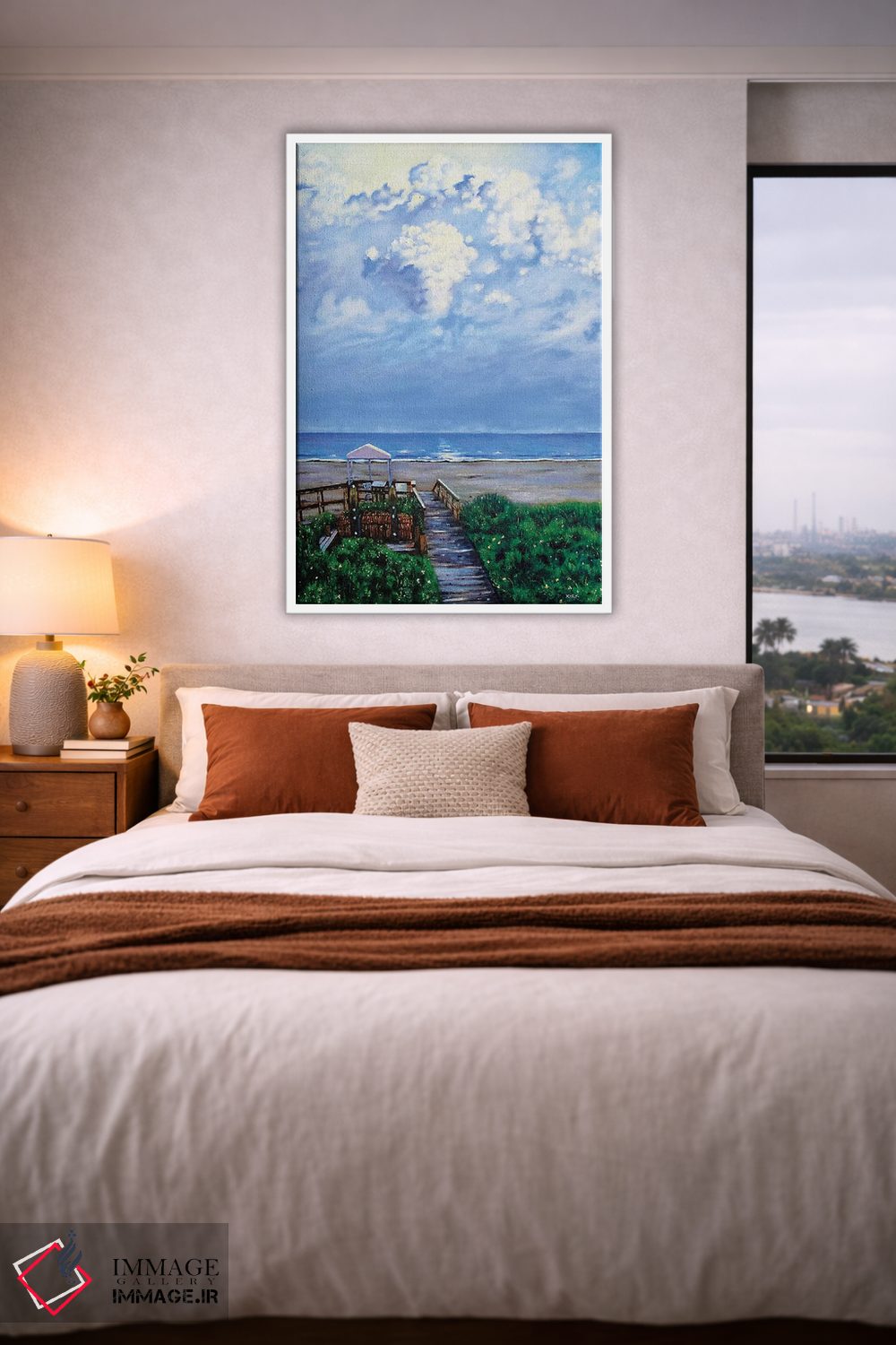 تابلو دکوراتیو پس از طوفان اثر جری لی کرک - D3W