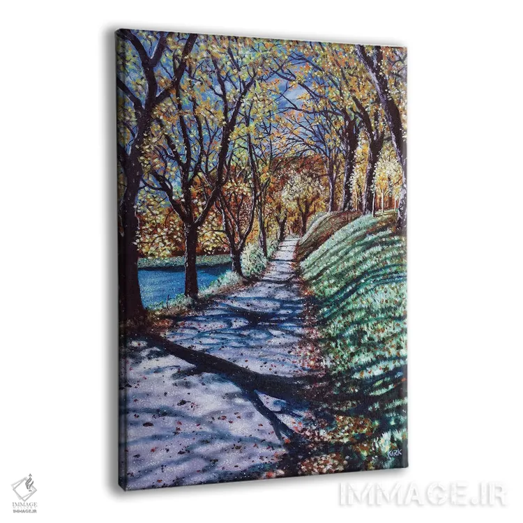 تابلو دکوراتیو روز آفتابی اثر جری لی کرک - نمای پرسپکتیو محصول